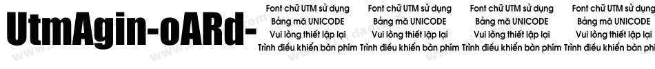 UtmAgin-oARd字体转换