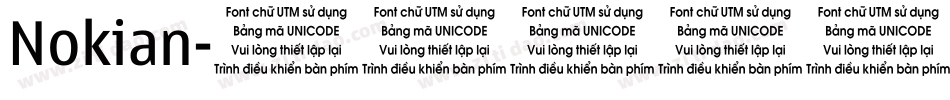 Nokian字体转换