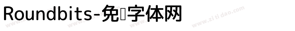 Roundbits字体转换