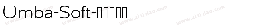 Umba-Soft字体转换