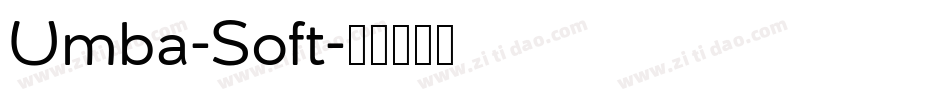 Umba-Soft字体转换