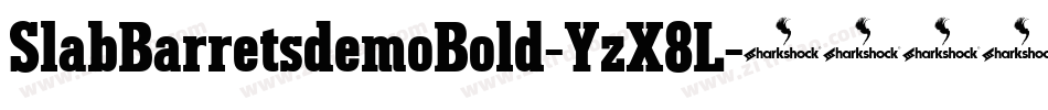 SlabBarretsdemoBold-YzX8L字体转换