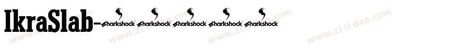 IkraSlab字体转换