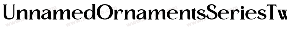 UnnamedOrnamentsSeriesTwo-2eMw字体转换