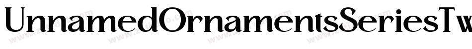 UnnamedOrnamentsSeriesTwo-2eMw字体转换