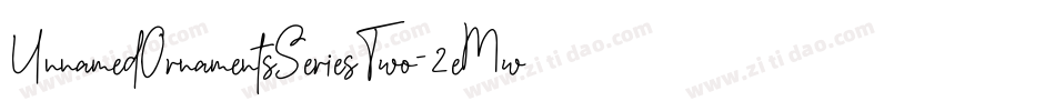 UnnamedOrnamentsSeriesTwo-2eMw字体转换