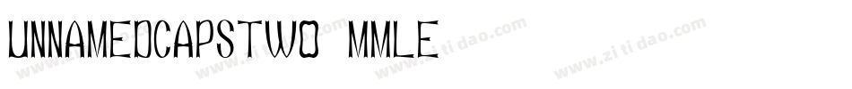 UnnamedCapsTwo-MMLe字体转换