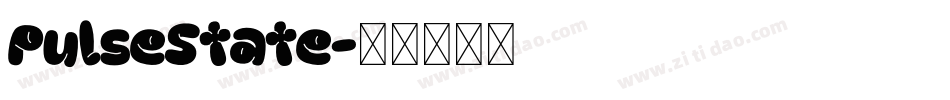 PulseState字体转换
