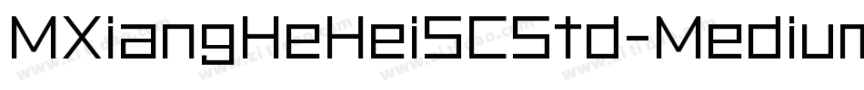 MXiangHeHeiSCStd-Medium转换器字体转换