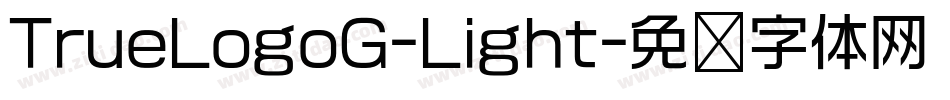 TrueLogoG-Light字体转换