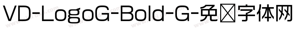 VD-LogoG-Bold-G字体转换
