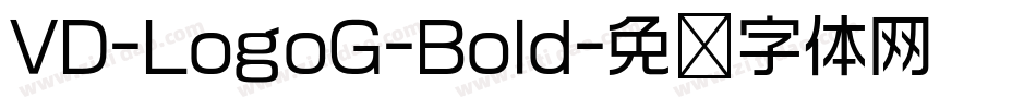 VD-LogoG-Bold字体转换