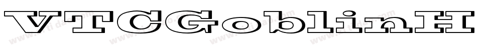 VTCGoblinHandBold字体转换