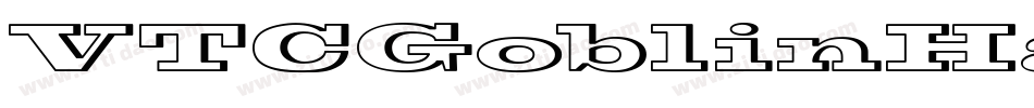 VTCGoblinHandBold字体转换