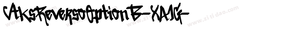 VtksReversoOptionB-XA1G字体转换