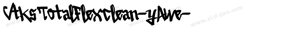 VtksTotalflexclean-yAwe字体转换