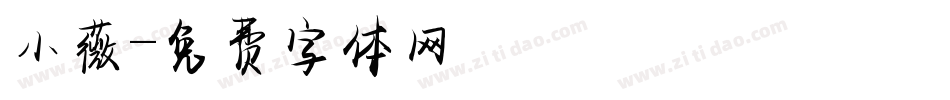 小薇字体转换