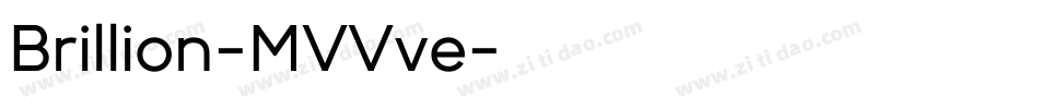 Brillion-MVVve字体转换