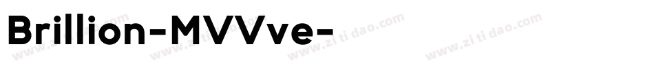 Brillion-MVVve字体转换