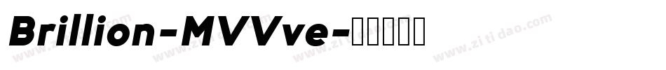 Brillion-MVVve字体转换