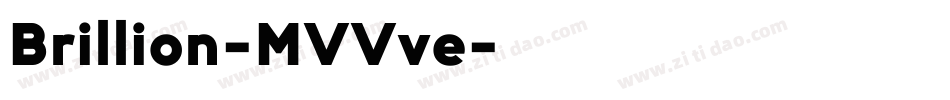Brillion-MVVve字体转换