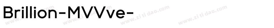 Brillion-MVVve字体转换