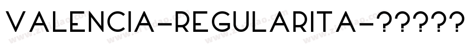 Valencia-RegularIta字体转换