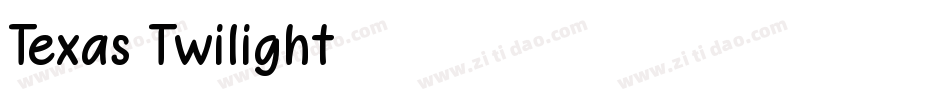 Texas-Twilight字体转换