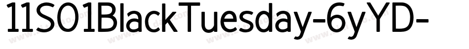 11S01BlackTuesday-6yYD字体转换