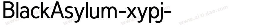 BlackAsylum-xypj字体转换