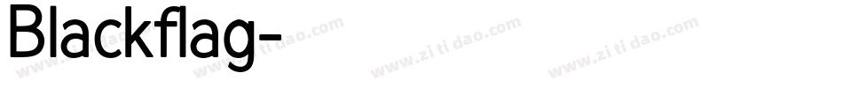 Blackflag字体转换