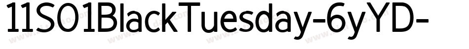 11S01BlackTuesday-6yYD字体转换
