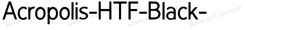 Acropolis-HTF-Black字体转换