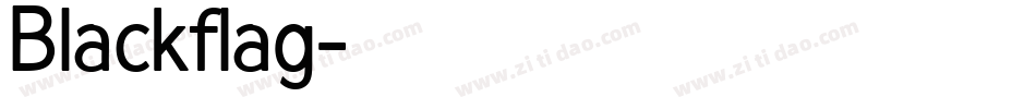 Blackflag字体转换
