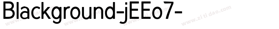 Blackground-jEEo7字体转换
