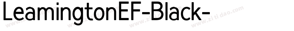 LeamingtonEF-Black字体转换 LeamingtonEF-Black字体转换
