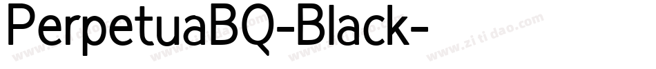 PerpetuaBQ-Black字体转换 PerpetuaBQ-Black字体转换