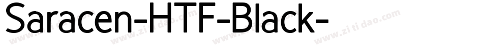 Saracen-HTF-Black字体转换