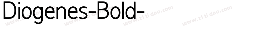 Diogenes-Bold字体转换