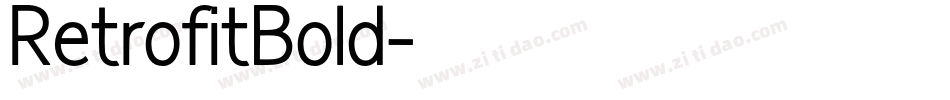 RetrofitBold字体转换