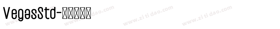 VegasStd字体转换