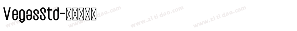 VegasStd字体转换