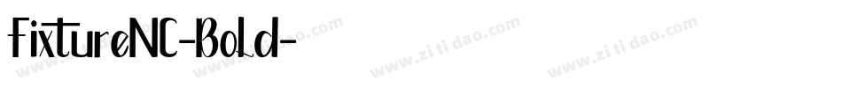 FixtureNC-Bold字体转换