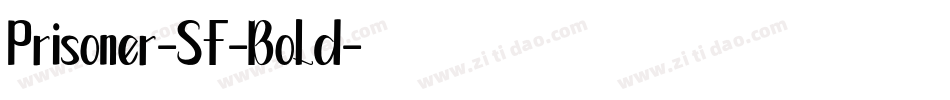 Prisoner-SF-Bold字体转换