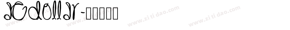 agdollar字体转换