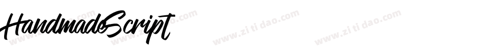 HandmadeScript字体转换