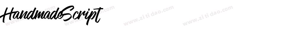 HandmadeScript字体转换