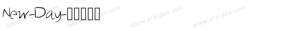New-Day字体转换