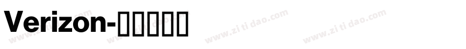 Verizon字体转换 Verizon字体转换