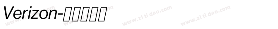 Verizon字体转换 Verizon字体转换